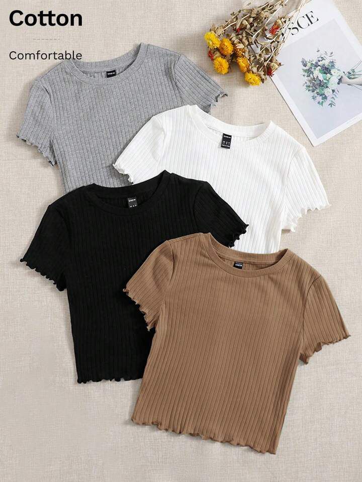 Round Neck Piku T-Shirt